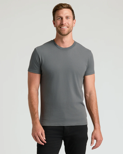 Men's Classic Crew Neck Shaping T-Shirt (6-Pack)