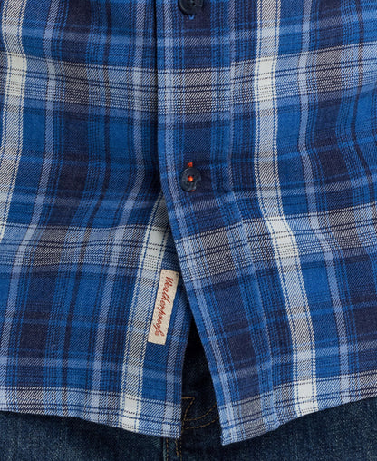 Men's Long Sleeve Burnout Flannel Shirts