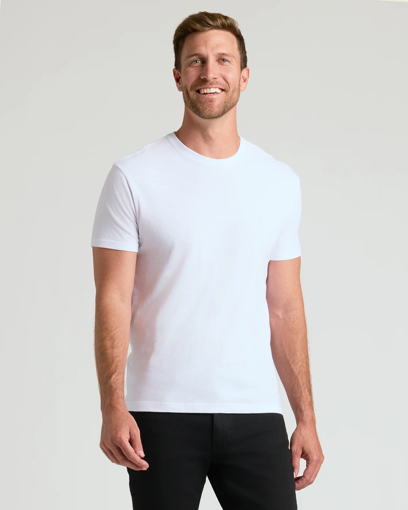 Men's Classic Crew Neck Shaping T-Shirt (6-Pack)