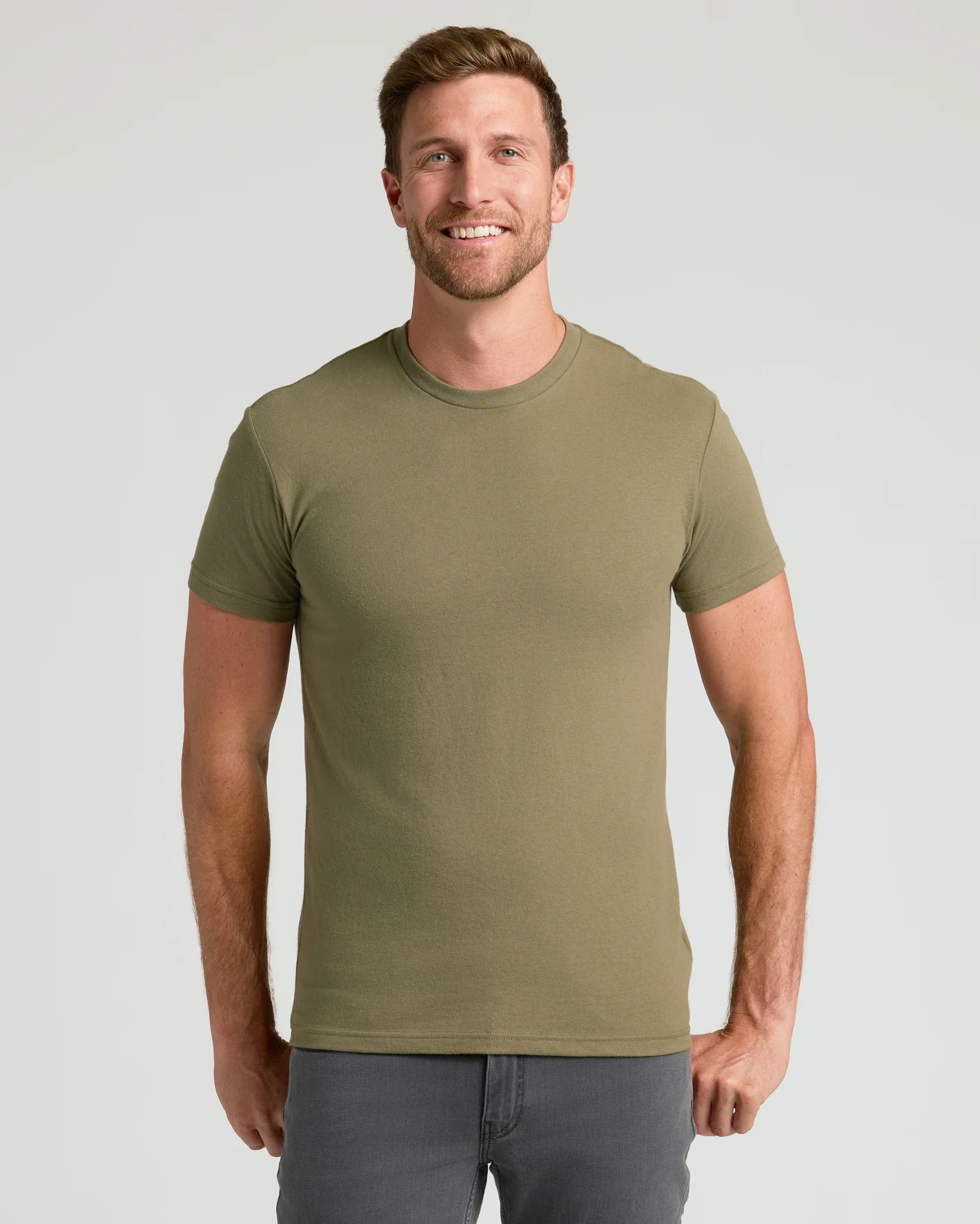 Men's Classic Crew Neck Shaping T-Shirt (6-Pack)
