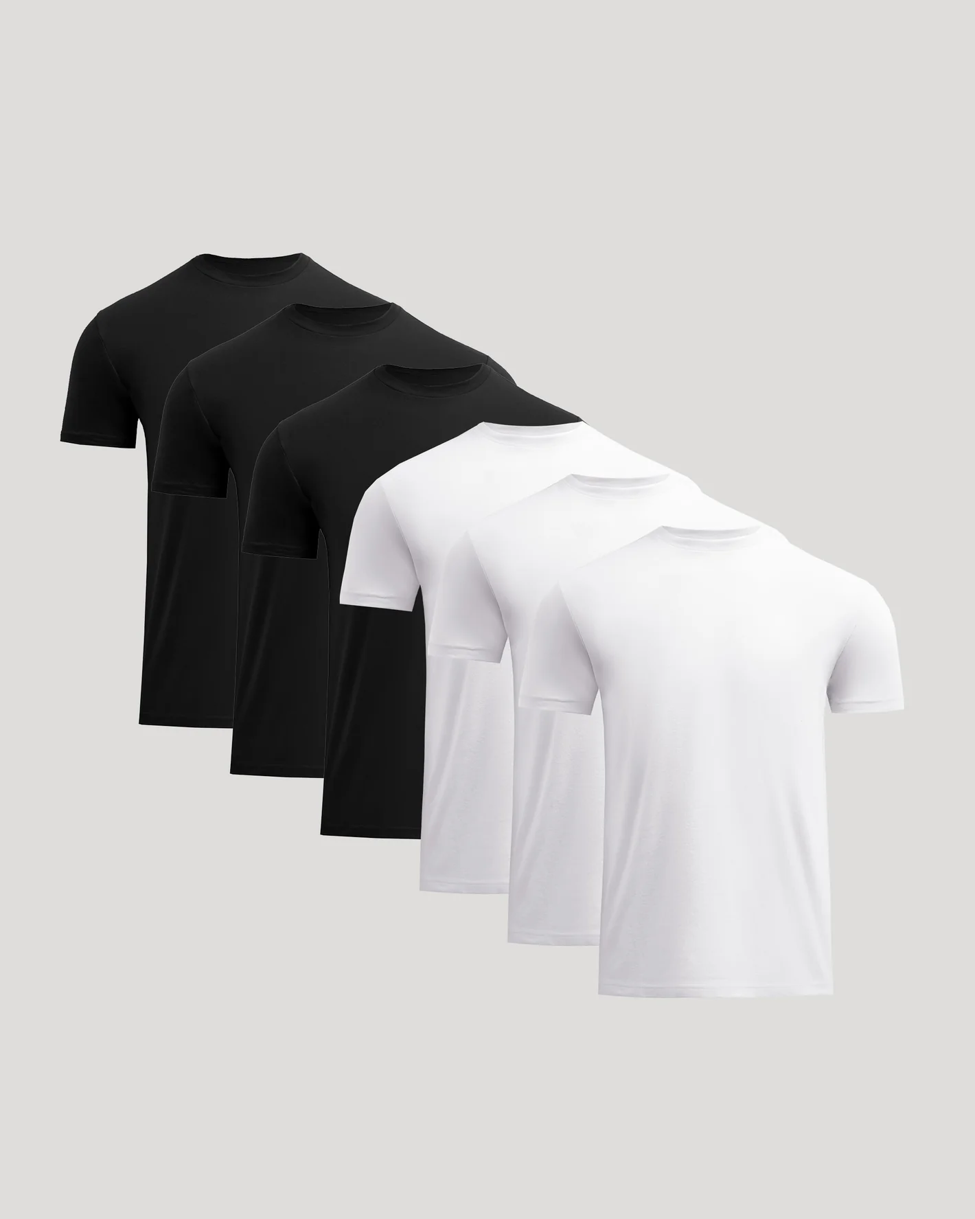 Men's Classic Crew Neck Shaping T-Shirt (6-Pack)