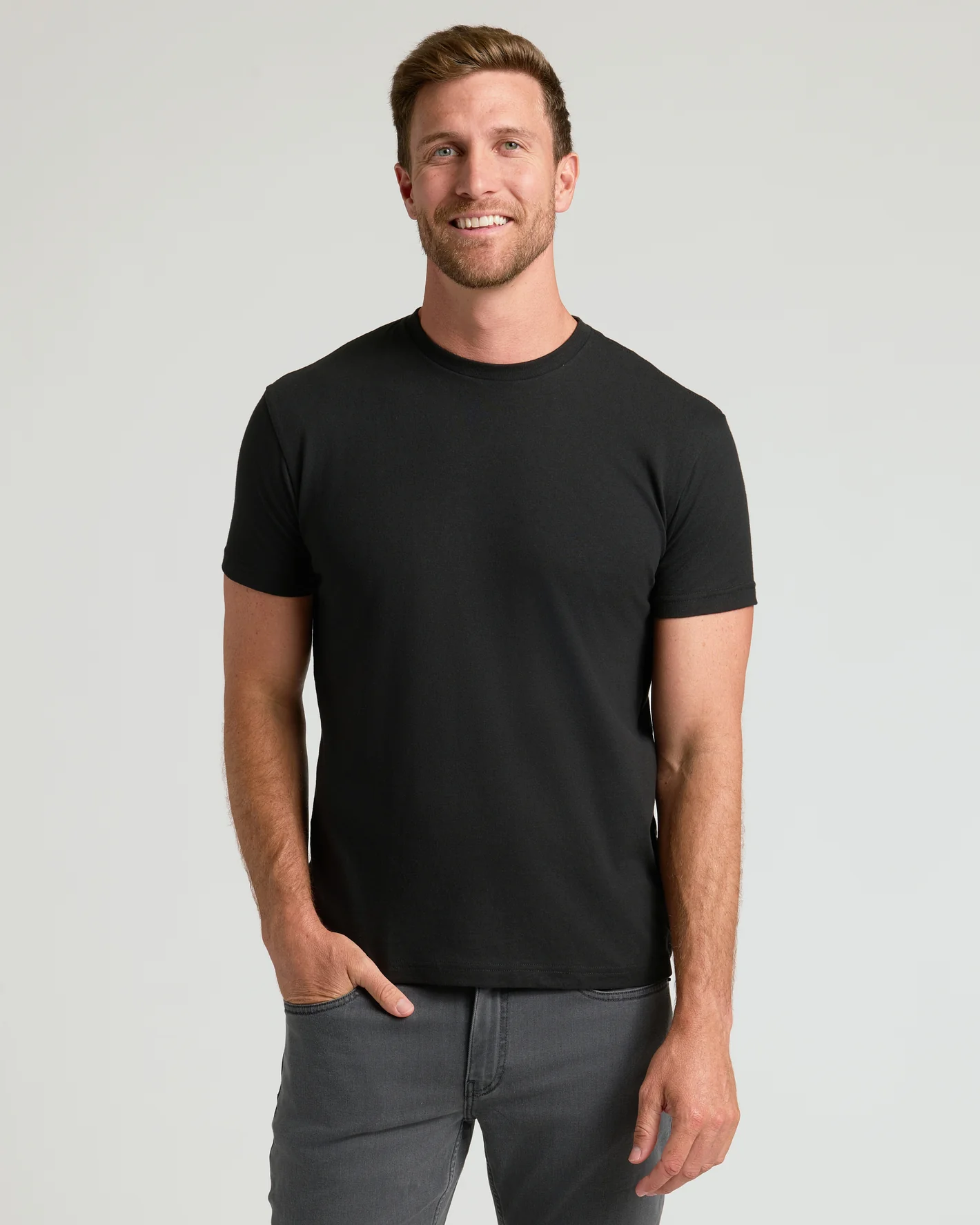Men's Classic Crew Neck Shaping T-Shirt (6-Pack)